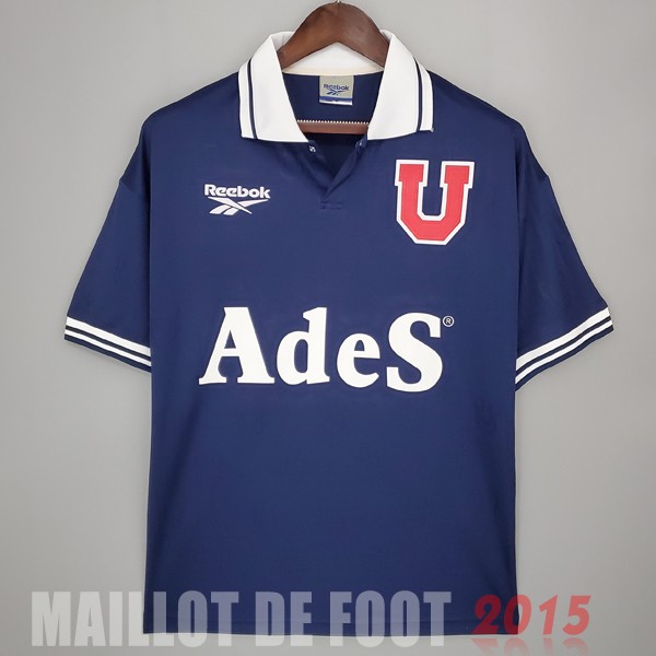 Maillot De Foot Domicile Maillot Universidad De Chili Rétro 1998 I Bleu