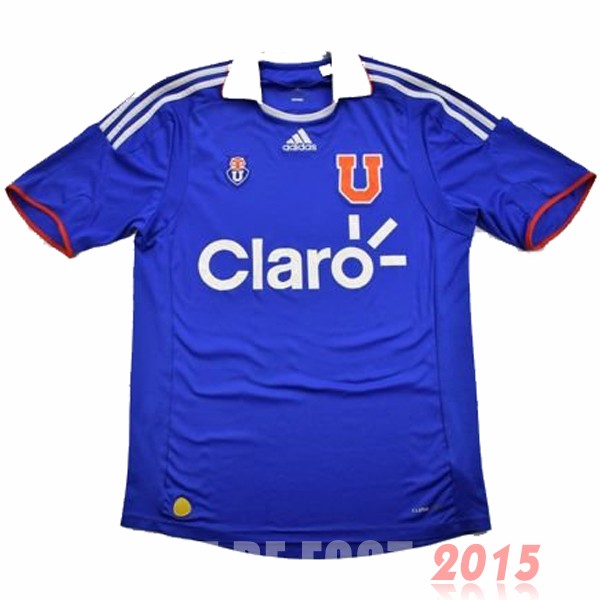 Maillot De Foot Domicile Maillot Universidad De Chili Rétro 2011 Bleu