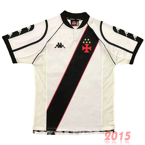 Maillot De Foot Domicile Maillot Vasco da Gama Rétro 1998 Blanc