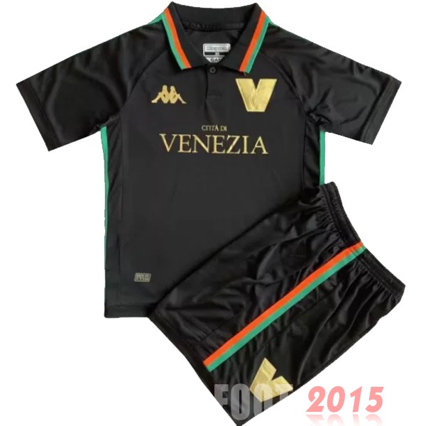 Maillot De Foot Domicile Conjunto De Enfant Venezia 22/23 Noir