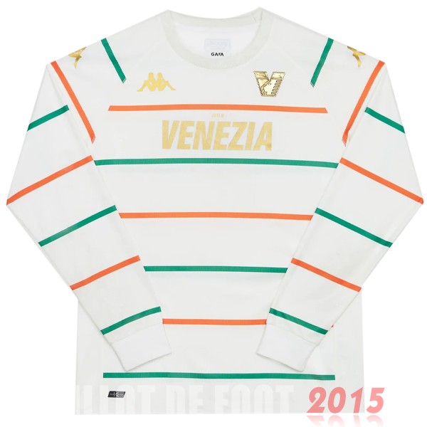 Maillot De Foot Thailande Exterieur Manches Longues Venezia 22/23 Blanc