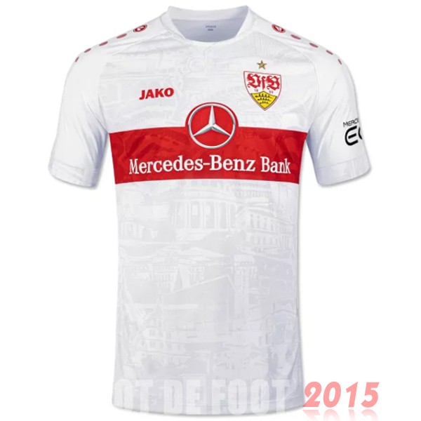 Maillot De Foot Thailande Domicile Maillot Stuttgart 22/23 Blanc