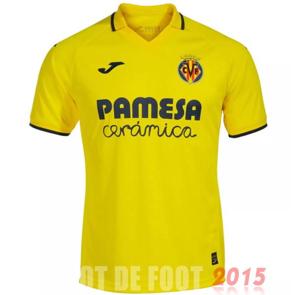 Maillot De Foot Thailande Domicile Maillot Villarreal 22/23 Jaune