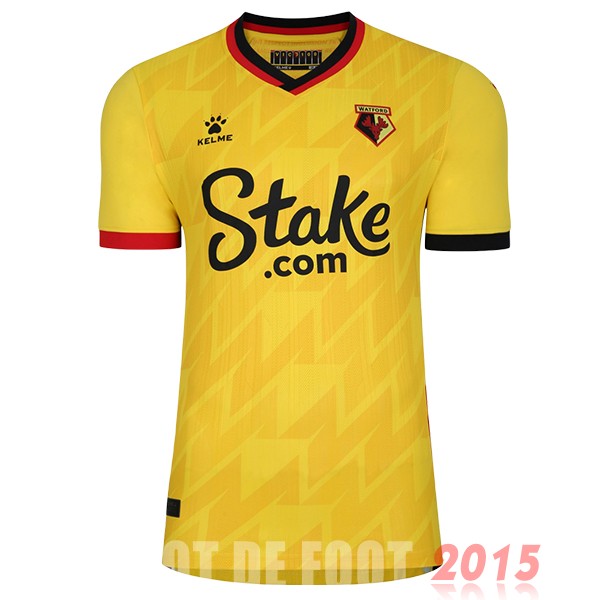 Maillot De Foot Thailande Domicile Maillot Watford 22/23 Jaune