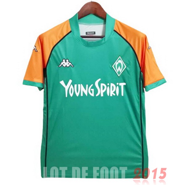 Maillot De Foot Domicile Maillot Werder Bremen Rétro 2003 2004 Vert