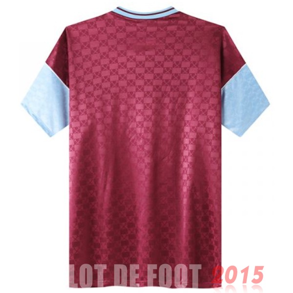 Maillot De Foot Domicile Maillot West Ham United Rétro 1989 1990 Rouge