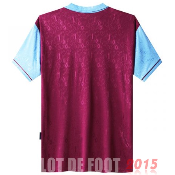Maillot De Foot Domicile Maillot West Ham United Rétro 1995 1997 Rouge