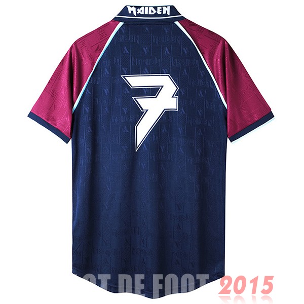 Maillot De Foot Domicile Maillot West Ham United Rétro 1999 2001 Bleu