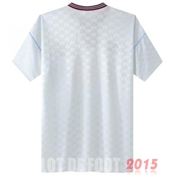Maillot De Foot Exterieur Maillot West Ham United Rétro 1989 1990 Blanc