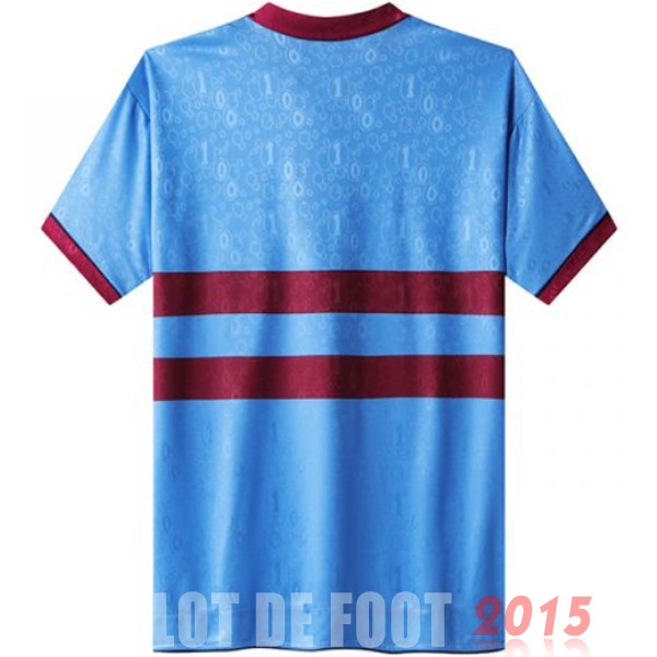 Maillot De Foot Exterieur Maillot West Ham United Rétro 1995 1997 Bleu
