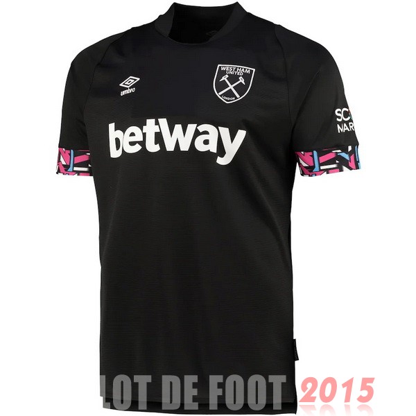 Maillot De Foot Thailande Exterieur Maillot West Ham United 22/23 Noir