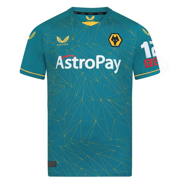 Maillot De Foot Thailande Exterieur Maillot Wolves 22/23 Vert