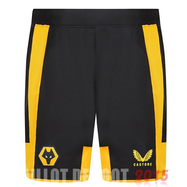 Maillot De Foot Domicile Pantalon Wolves 22/23 Noir